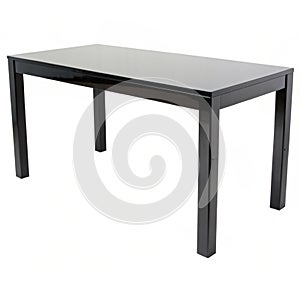 Parsons table isolated on white background