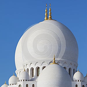Part of Abu Dhabi Sheikh Zayed Mosque