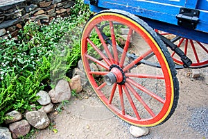 Part of ancient cart