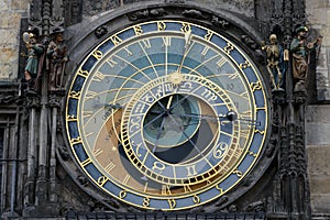 Part of a astronomical clock