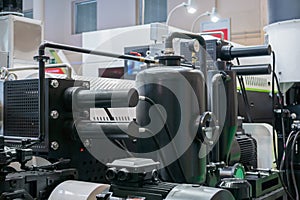 Part of automatic plastic injection molding machine