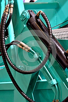 Part of beach cleaning machine