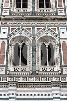 Part of Bell Tower of Duomo, Santa Maria del Fiore, Florence