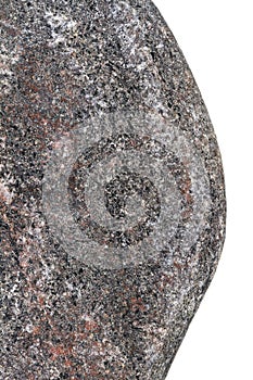 Part of a black stone