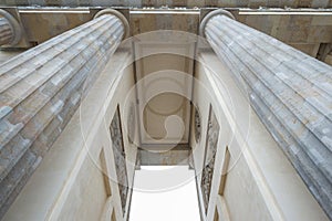 Part of Brandenburg Gate, Berlin Germany