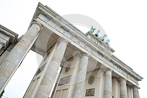 Part of Brandenburg Gate, Berlin Germany