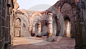 The part of the broken mosque is the mediaeval period 1