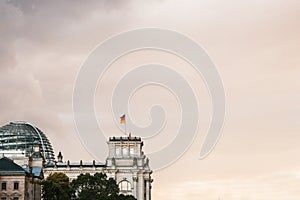 Part of the building. The building is called the Reichstag is the building of the state assembly of the Bundestag. The