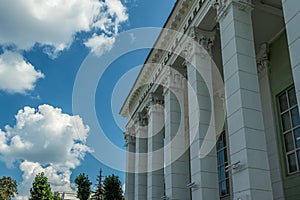 Part of the building of the South Ural State Humanitarian Pedagogical University