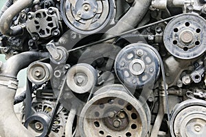 Part of a car engine