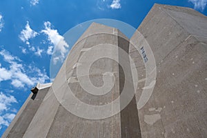 Part of Cathedral of Saint Mary of Neviges, Mariendom Velbert Neviges, Germany