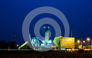 Part of a cement factory