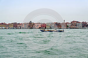 Part of a cityscape of Venice, Italy