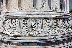 Part of the column (fragment)