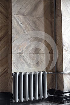 Part of the decor and the material from which it is made