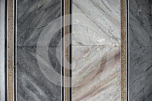 Part of the decor and the material from which it is made