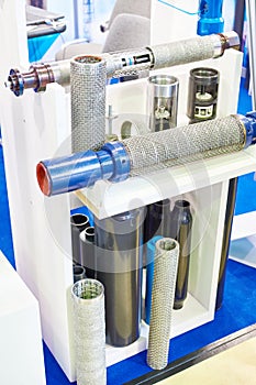 Part of downhole filters