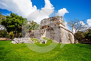 Part of El Caracol, observatory near Chichen Itza