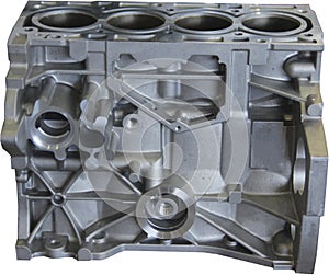 Part of engine - mechanical system of modern motors manufacturing