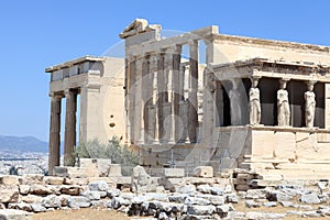 Part of Erechtheum temple