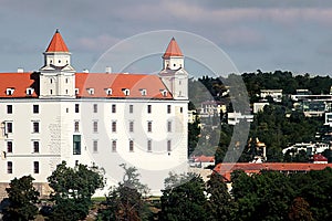 Časť známeho Bratislavského hradu v Bratislave, hlavnom meste Slovenskej republiky