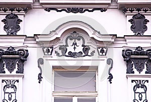 Part of Palugyayov palace in Bratislava, Slovakia