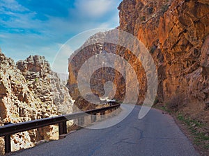 Road to Gilman Tunnels in New Mexico photo