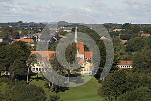 Part of Fredericia skyline