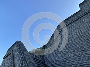 Part of the Great Wall at Juyong Pass in Beijing