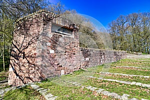 Part of Heidelberg `ThingstÃ¤tte`, an open air theatre on the Heiligenberg hill built during the Third Reich