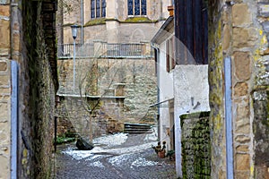 Part of the historical old town of Meisenheim