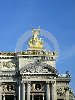A part of a Le Grand Opera in Paris