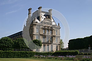 Part of the Louvre, Paris photo