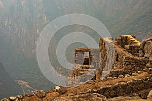 Part of Machu Picchu ruins