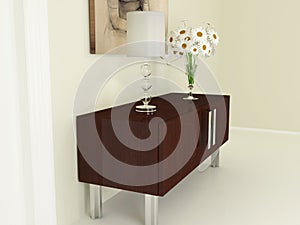 Part of modern interior design