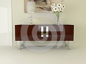 Part of modern interior design