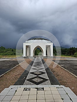A part of the mosque complex