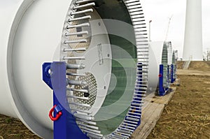 Part of a new windturbine