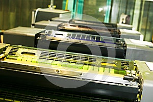 Part of offset printing machine