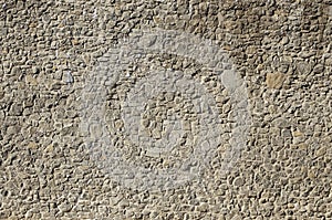 Part of an Old castle Texture of a stone wall for background