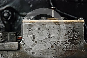 Part of an old machine