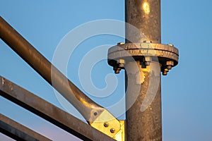 external steel structure