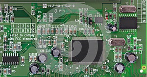 Part of PCB printed-circuit board
