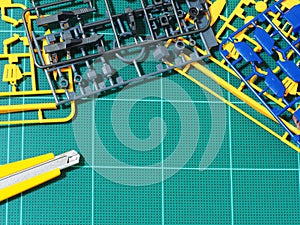 part of plastic model kit