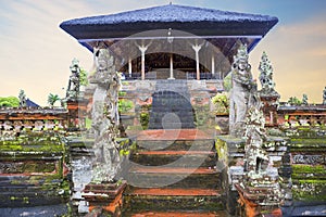 Bali, Indonesia, Ubud. Museum complex-Taman Kertha Gosa. photo