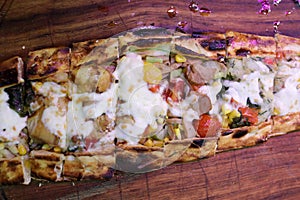 Part of Sebzeli Pide