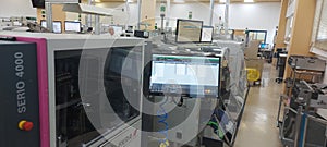 Part of the Siemens assembly line photo