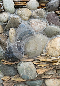 Part of a stone wall. Background