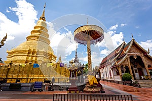 Part of the temple Wat Phra That Haripunchai in Lamphun