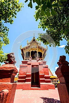 Part of the temple Wat Phra That Haripunchai in Lamphun